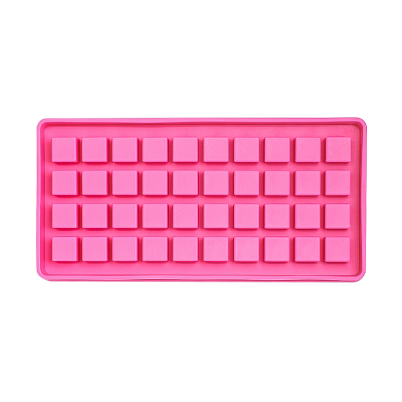 Силиконовая форма для льда CUMENSS AI-2016 40 ячеек Pink