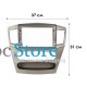 Переходная рамка Mitsubishi Galant 2004-2010 (6510) 9"