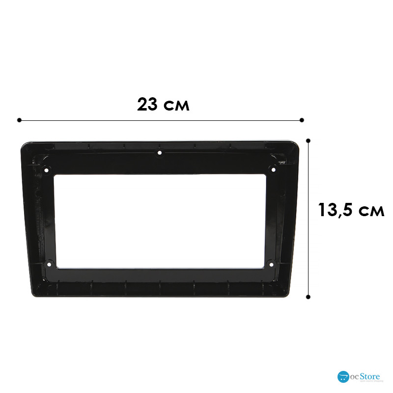 Переходная рамка Mitsubishi Outlander 06+ Outlander Sport ASX 10+ Lancer Pajero 07+ Pajero Sport 08+ (6780) 9"