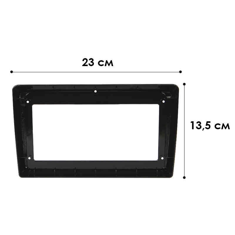 Переходная рамка Mitsubishi Outlander 06+ Outlander Sport ASX 10+ Lancer Pajero 07+ Pajero Sport 08+ (6780) 9"