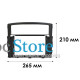 Переходная рамка Mitsubishi Pajero 2007+ (TK 0557)  6627 9" Black