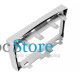 Переходная рамка Peugeot 307 2001-2008 Expert Partner 2007-2016 Citroen Fiat Peugeot (PE 009N) 6762 9" Silver