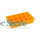 Силиконовая форма для льда CUMENSS AI-807 Cube 15 Orange
