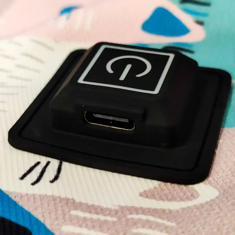 Портативный подогреватель AQW5G Cats для детской бутылочки USB 3 режима Turquoise