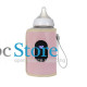 Портативный подогреватель N-022 для детской бутылочки USB цифровой дисплей Pink