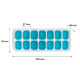 Силиконовая форма для льда CUMENSS AI-814 Cube 14 Blue