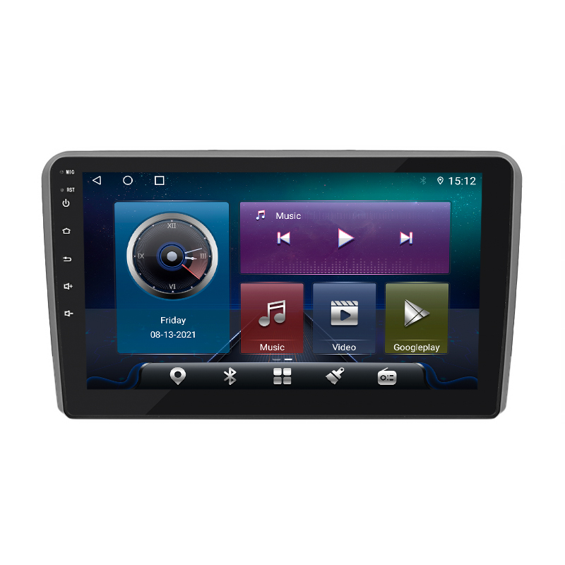 Штатная магнитола Lesko для Audi A3 II (8P) Рестайлинг 1 2004-2008 экран 9" 4/32Gb 4G Wi-Fi GPS Top