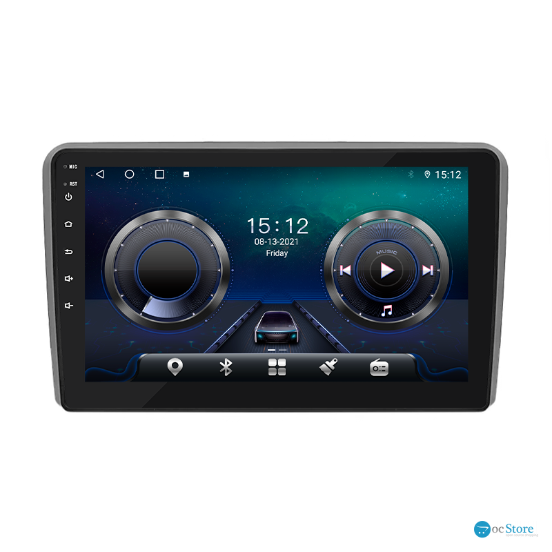 Штатная магнитола Lesko для Audi A3 II (8P) Рестайлинг 2 2008-2013 экран 9" 4/32Gb 4G Wi-Fi GPS Top
