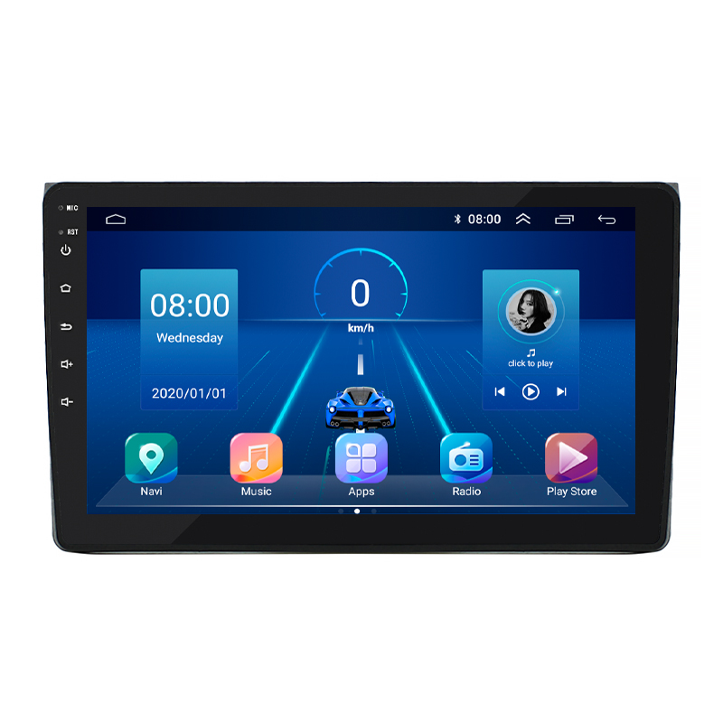 Штатная магнитола Lesko для Audi A4 III (B7) 2004-2009 экран 9" 4/32Gb 4G Wi-Fi GPS Top