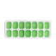 Силиконовая форма для льда CUMENSS AI-814 Cube 14 Green