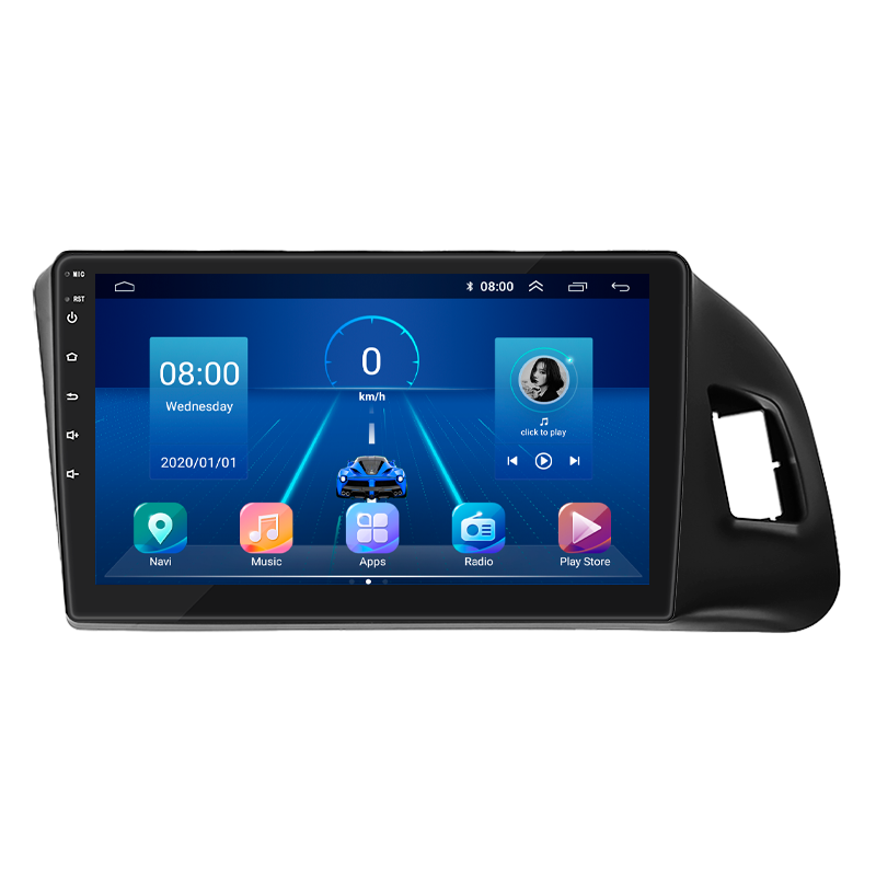 Штатная магнитола Lesko для Audi Q5 I (8R) 2008-2012 экран 9" 4/32Gb 4G Wi-Fi GPS Top