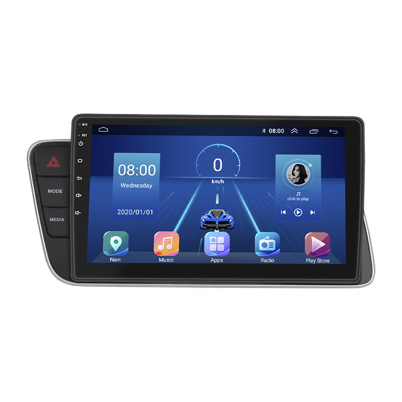 Штатная магнитола Lesko для Audi Q5 I (8R) ver. Low 2008-2012 экран 9" 4/32Gb 4G Wi-Fi GPS Top