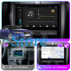 Штатная магнитола Lesko для Audi RS 4 II (B7) 2005-2009 экран 9" 4/32Gb 4G Wi-Fi GPS Top
