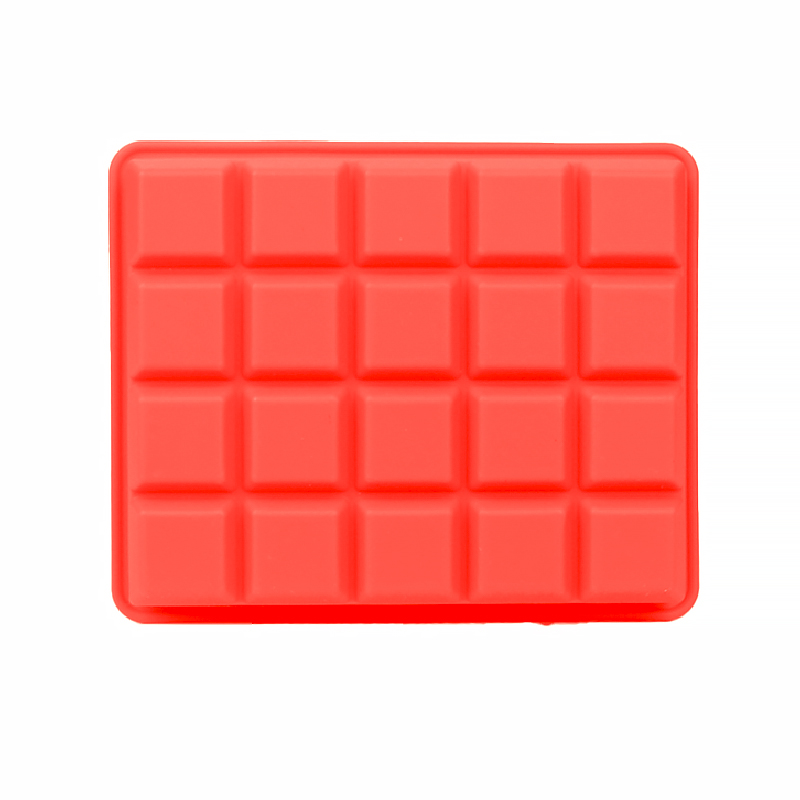 Силиконовая форма для льда CUMENSS AI-820 Cube 20 Red