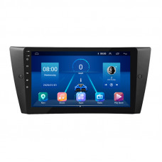 Штатная магнитола Lesko для BMW 3 серии V (E90/E91/E92/E93) Рестайлинг 2008-2013 экран 9" 4/32Gb 4G Wi-Fi GPS Top