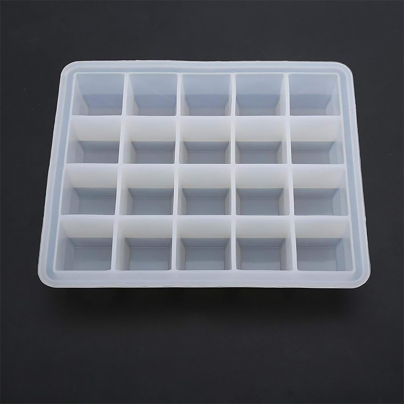 Силиконовая форма для льда CUMENSS AI-820 Cube 20 White