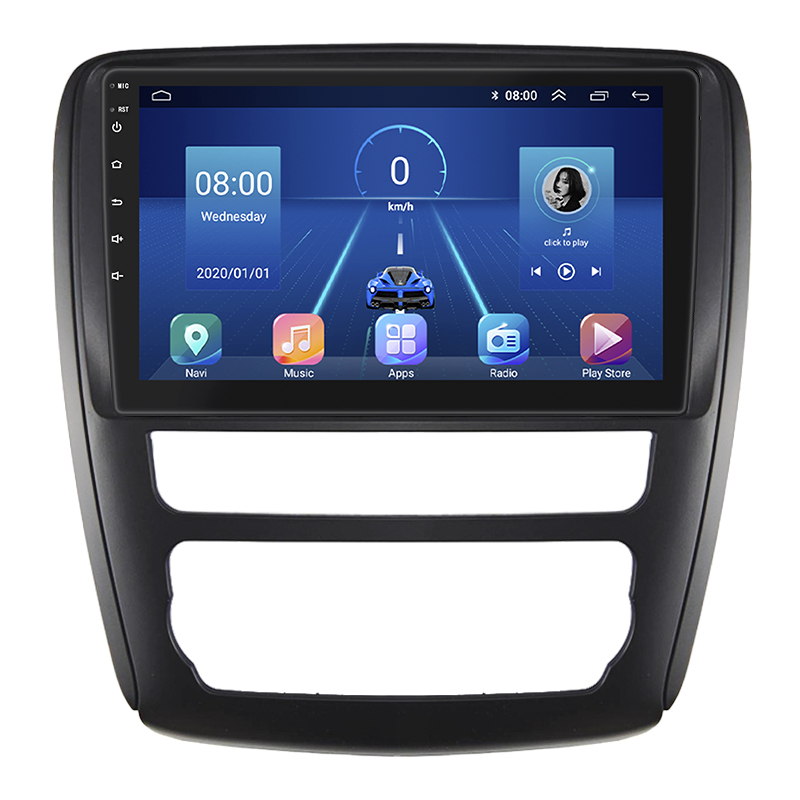 Штатная магнитола Lesko для Buick Enclave I Рестайлинг 2013-2017 экран 9" 2/32Gb 4G Wi-Fi GPS Top