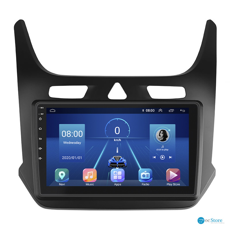 Штатная магнитола Lesko для Chevrolet Cobalt II 2011-2016 экран 9" 4/32Gb 4G Wi-Fi GPS Top
