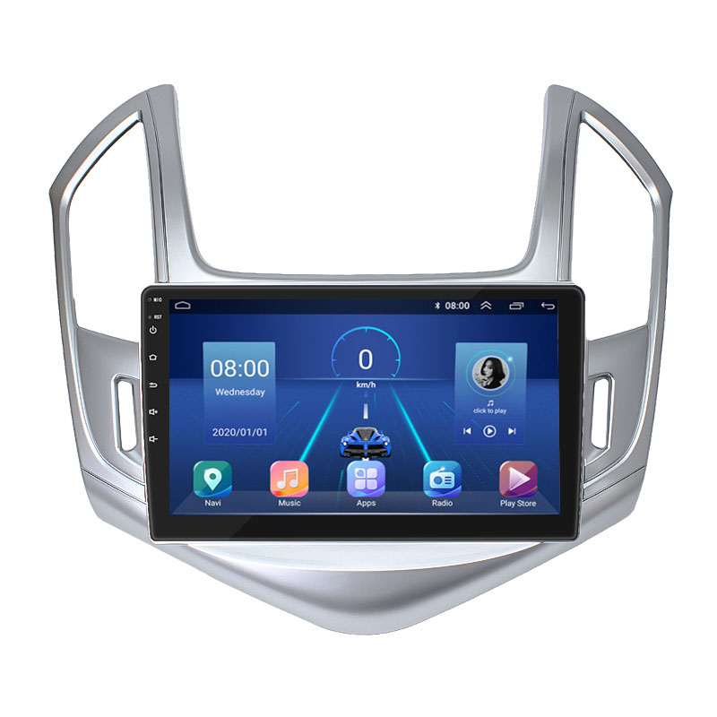 Штатная магнитола Lesko для Chevrolet Cruze I Рестайлинг 2012-2016 экран 9" 4/32Gb 4G Wi-Fi GPS Top