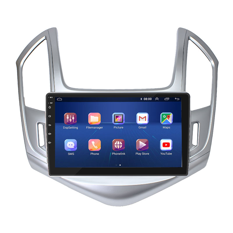 Штатная магнитола Lesko для Chevrolet Cruze I Рестайлинг 2012-2016 экран 9" 4/32Gb 4G Wi-Fi GPS Top