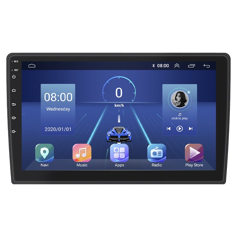 Штатная магнитола Lesko для Chrysler Aspen  2006-2008 экран 9" 4/32Gb 4G Wi-Fi GPS Top