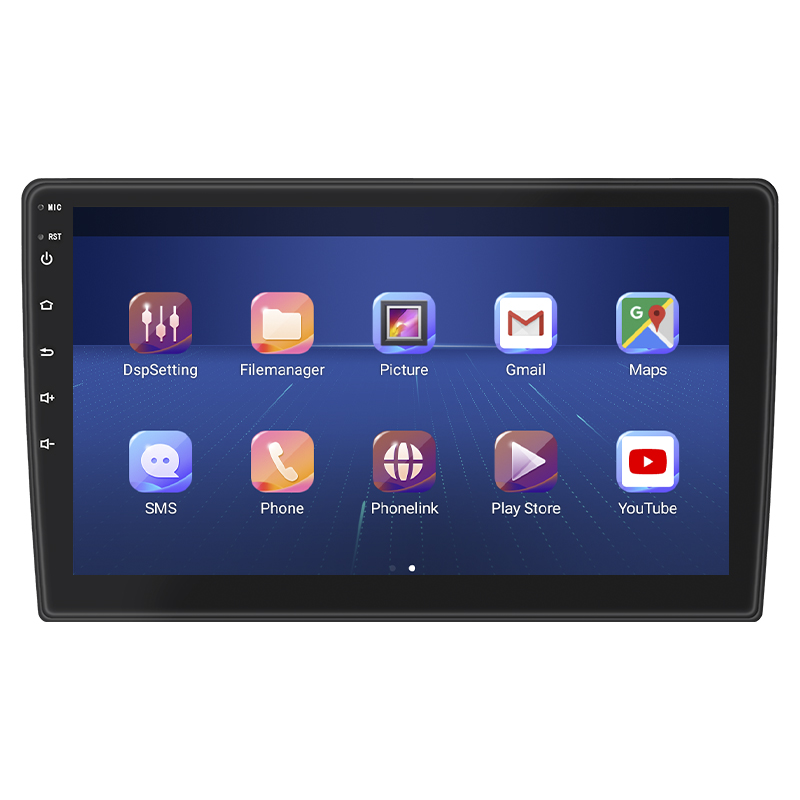 Штатная магнитола Lesko для Chrysler Aspen  2006-2008 экран 9" 4/32Gb 4G Wi-Fi GPS Top