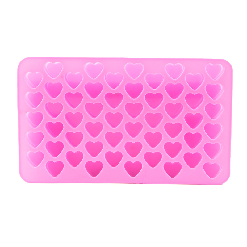 Силиконовая форма для льда CUMENSS Сердце Pink