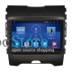 Штатная магнитола Lesko для Ford Edge II Рестайлинг 2018-н.в. экран 9" 4/32Gb 4G Wi-Fi GPS Top
