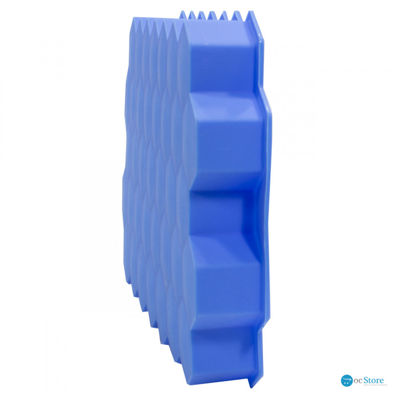 Силиконовая форма для льда CUMENSS Соты Blue