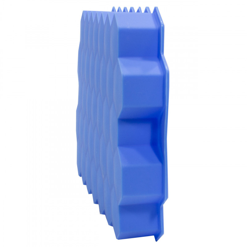 Силиконовая форма для льда CUMENSS Соты Blue