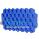 Силиконовая форма для льда CUMENSS Соты Blue
