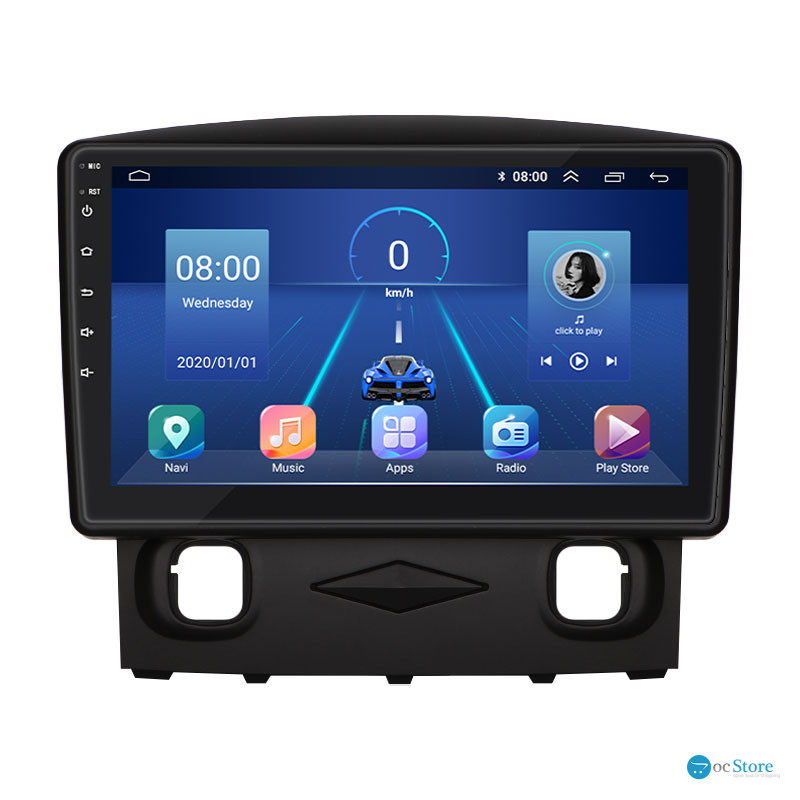 Штатная магнитола Lesko для Ford Escape II 2007-2012 экран 9" 4/32Gb 4G Wi-Fi GPS Top