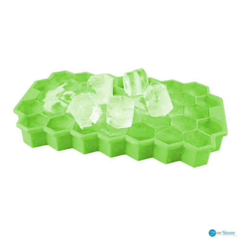 Силиконовая форма для льда CUMENSS Соты Green
