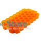 Силиконовая форма для льда CUMENSS Соты Orange