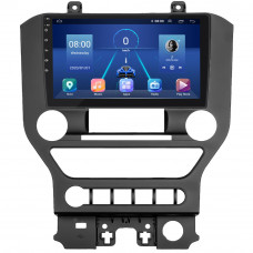 Штатная магнитола Lesko для Ford Mustang VI 2014-2017 экран 9" 4/32Gb 4G Wi-Fi GPS Top