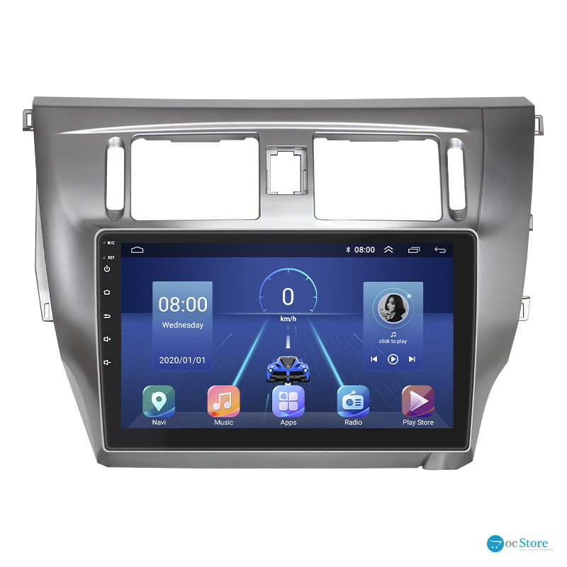 Штатная магнитола Lesko для Great Wall Voleex C30  2010-2014 экран 9" 4/32Gb 4G Wi-Fi GPS Top