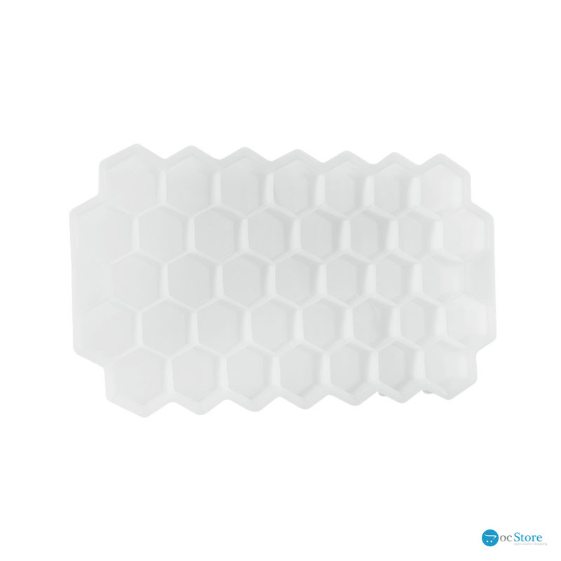 Силиконовая форма для льда CUMENSS Соты White