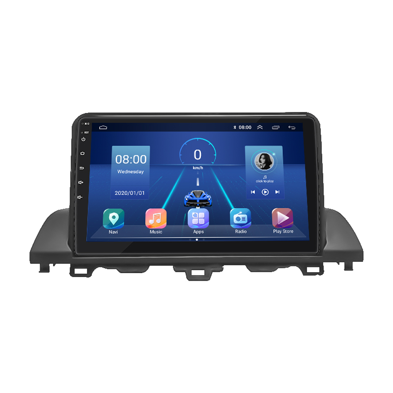 Штатная магнитола Lesko для Honda Accord X Рестайлинг 2020-н.в. экран 9" 4/32Gb 4G Wi-Fi GPS Top