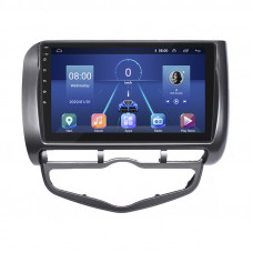 Штатная магнитола Lesko для Honda Jazz I 2001-2005 экран 9" 4/32Gb 4G Wi-Fi GPS Top