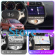 Штатная магнитола Lesko для Honda Jazz I 2001-2005 экран 9" 4/32Gb 4G Wi-Fi GPS Top