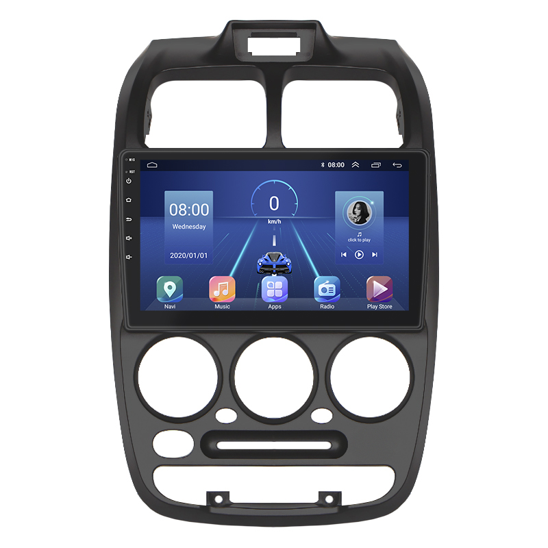 Штатная магнитола Lesko для Hyundai Accent II 1999-2012 экран 9" 4/32Gb 4G Wi-Fi GPS Top