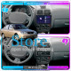 Штатная магнитола Lesko для Hyundai Accent II Рестайлинг 2002-2005 экран 9" 4/32Gb 4G Wi-Fi GPS Top