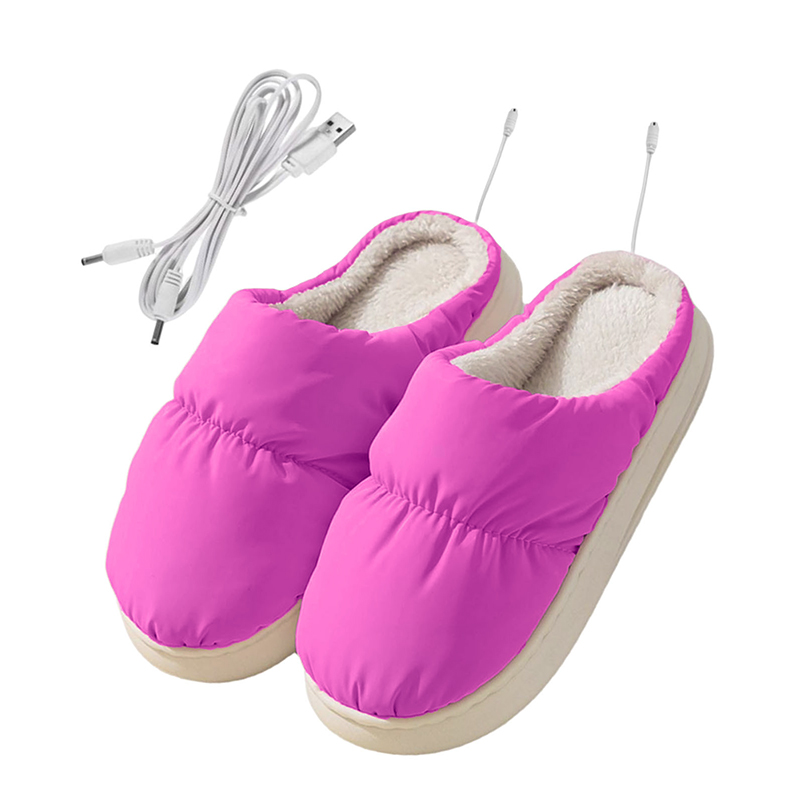 Домашние комнатные тапочки с подогревом A-230 Purple