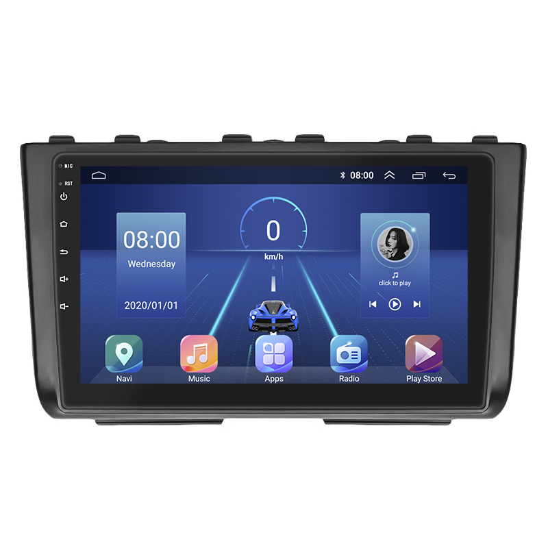 Штатная магнитола Lesko для Hyundai Creta II 2021-н.в. экран 9" 4/32Gb 4G Wi-Fi GPS Top