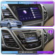 Штатная магнитола Lesko для Hyundai Elantra V (MD) 2010-2014 экран 9" 4/32Gb 4G Wi-Fi GPS Top