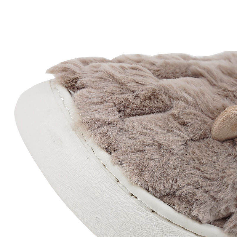 Домашние комнатные тапочки с подогревом A-232 USB c крыльями Beige