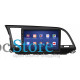 Штатная магнитола Lesko для Hyundai Elantra VI (AD) Рестайлинг 2018-2020 экран 9" 4/32Gb 4G Wi-Fi GPS Top