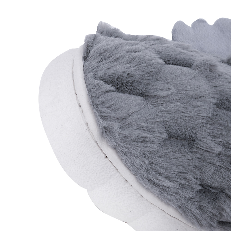 Домашние комнатные тапочки с подогревом A-232 USB c крыльями Gray