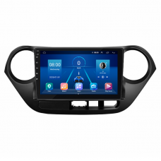 Штатная магнитола Lesko для Hyundai i10 II 2013-2016 экран 9" 4/32Gb 4G Wi-Fi GPS Top