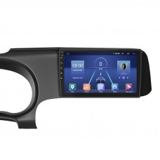 Штатная магнитола Lesko для Hyundai i10 III 2019-н.в. экран 9" 4/32Gb 4G Wi-Fi GPS Top